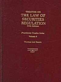 Treatise on the Law of Securities Regulation (Hardcover, 5th)