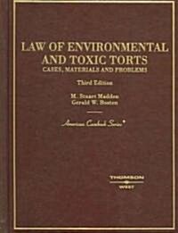Law of Environmental And Toxic Torts (Hardcover, 3rd)