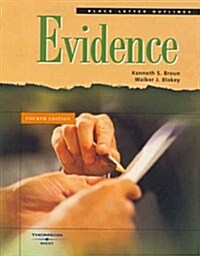 Black Letter Outline on Evidence (Paperback, 4th)