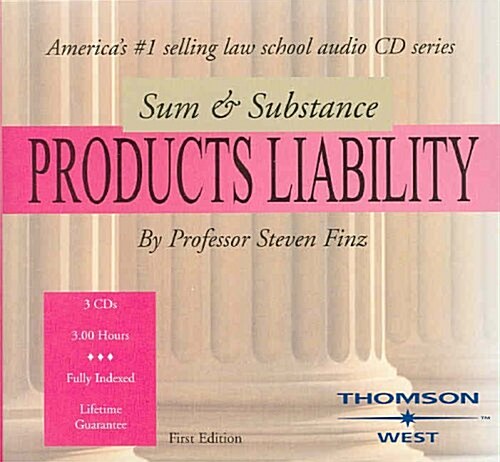 Products Liability (Audio CD, 1st)