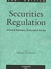 Securities Regulation, 2007 (Paperback)