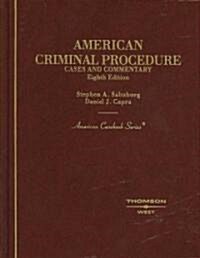 American Criminal Procedure (Hardcover, 8th)