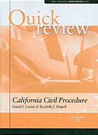 Sum and Substance Quick Review on California Civil Procedure (Paperback, 1st)
