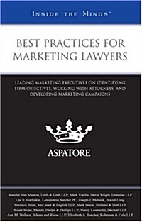 Best Practices for Marketing Lawyers (Paperback)