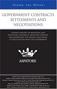 Government Contracts Settlements and Negotiations (Paperback)