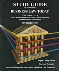 Study Guide to Accompany Business Law Today (Paperback, 4th)