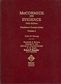 Mccormick on Evidence (Hardcover, 5th)