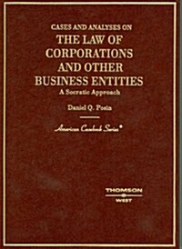 Cases And Analysis On The Law Of Corporations And Other Business Entities (Hardcover)
