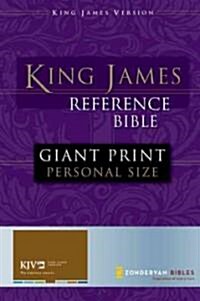 Reference Bible-KJV-Giant Print Personal Size (Bonded Leather)