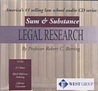 Legal Research (Audio CD, Abridged)