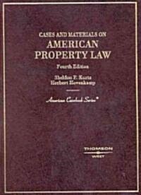 Cases and Materials on American Property Law (Hardcover, 4th, Supplement)