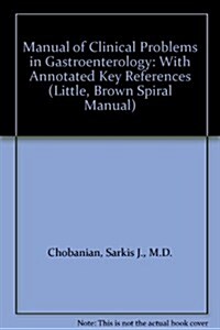Manual of Clinical Problems in Gastroenterology (Paperback, Spiral)