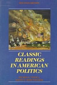 [중고] Classic Readings in American Politics (Paperback, 2nd)