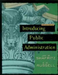 Introducing public administration 2nd ed