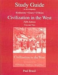 Civilization in the West Volume 2 (Paperback, 5)