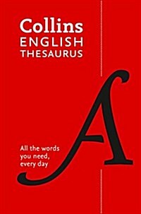 Collins English Paperback Thesaurus : All the Words You Need, Every Day (Paperback, 7 Revised edition)