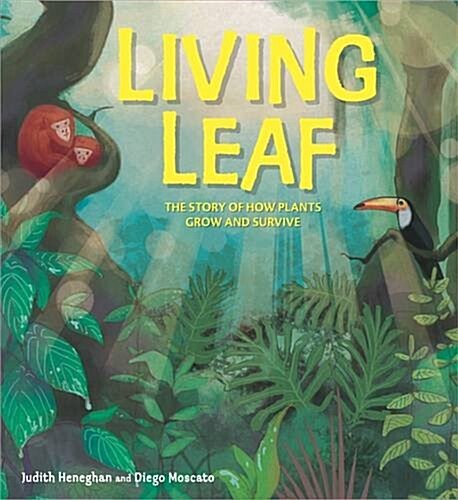 Plant Life: Living Leaf : The Story of How Plants Grow and Survive (Hardcover)