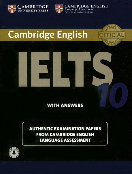 Cambridge IELTS 10 : Students Book with Answers (Paperback + Audio)