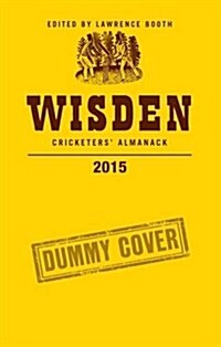 Wisden Cricketers Almanack 2015 (Hardcover, Large format edition)