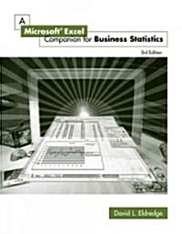 A Microsoft Excel Companion for Business Statistics [With CD-ROM] (Paperback, 3rd)