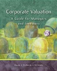 [중고] Corporate Valuation (Paperback)