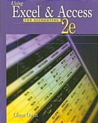 Using Excel & Access 2007 for Accounting 2007 (Paperback, CD-ROM, 2nd)