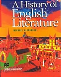 [중고] A History of English Literature (Paperback)