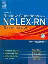 Mosbys Review Questions For The Nclex-rn Examination (Paperback, CD-ROM)