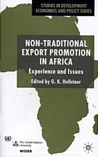 Non-traditional Export Promotion in Africa : Experience and Issues (Hardcover)