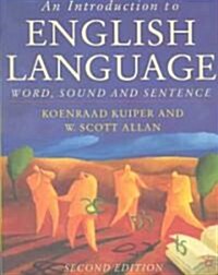 [중고] An Introduction to English Language (Paperback, 2nd)