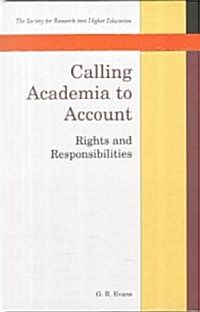 Calling Academia to Account (Hardcover)