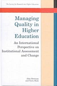 Managing Quality in Higher Education (Hardcover)