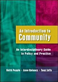 An Introduction to Community (Hardcover)