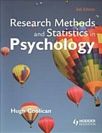 Research Methods and Statistics in Psychology (Paperback, 5th)