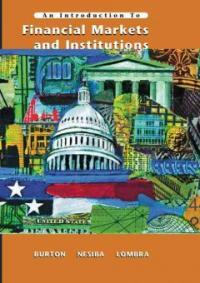 An introduction to financial markets and institutions