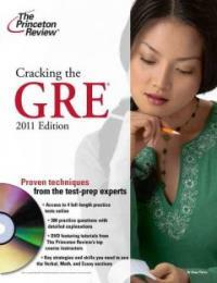 Cracking the GRE 2011 ed.