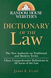 Random House Websters Dictionary of the Law (Paperback)