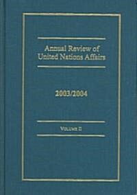 Annual Review of United Nations Affairs (Hardcover)