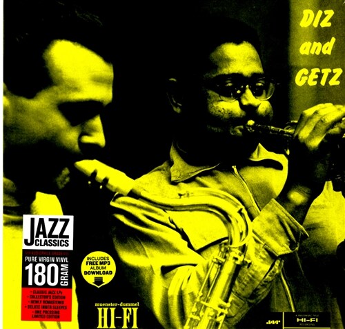 [수입] Dizzy Gillespie & Stan Getz - Dizzy And Getz [180g LP]