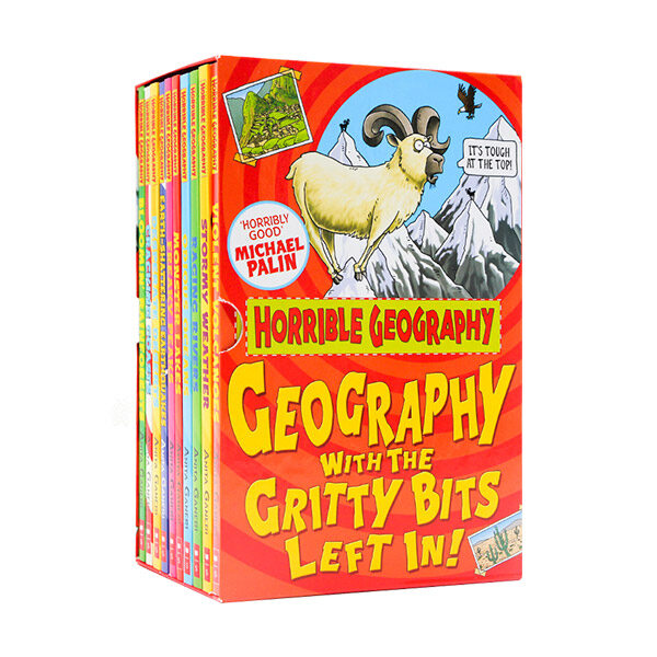[중고] Horrible Geography with the Gritty Bits Left in 10 Book (Paperback 10권, 영국판)