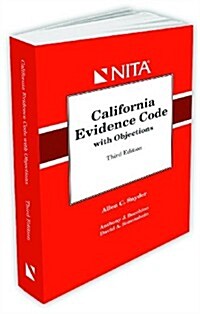 California Evidence Code with Objections (Paperback, Third)