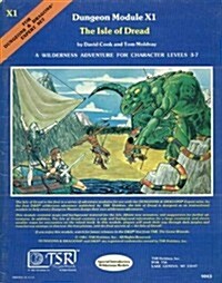 The Isle of Dread (D&D Fantasy Roleplaying, Expert Set, Module X1, Book+Map(s) (Paperback, First Edition)