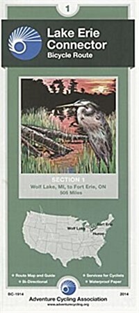 Lake Erie Connector Bicycle Route: Wolf Lake, Mi - Fort Erie, on (505 Miles) (Other)