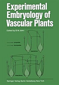 Experimental Embryology of Vascular Plants (Hardcover)