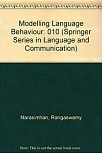 Modelling Language Behaviour (Hardcover)