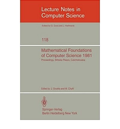 Mathematical Foundations of Computer Science 1981 (Paperback)