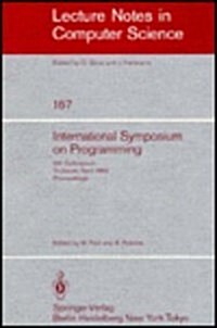 International Symposium on Programming (Paperback)