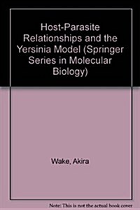 Host-Parasite Relationships and the Yersinia Model (Hardcover)