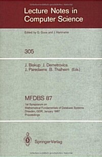 Mfdbs 87 (Paperback)