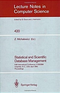 Statistical and Scientific Database Management (Paperback)